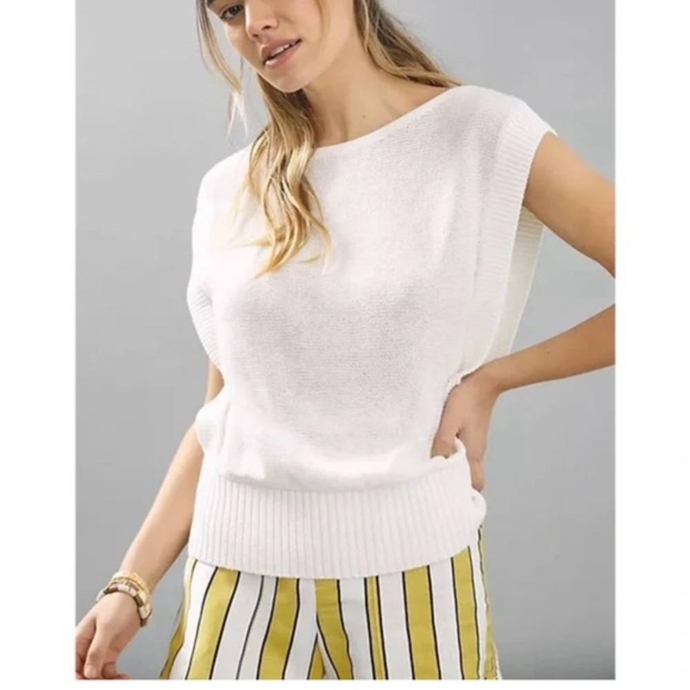 Anthropologie MAEVE ADDIE sweater tank XS